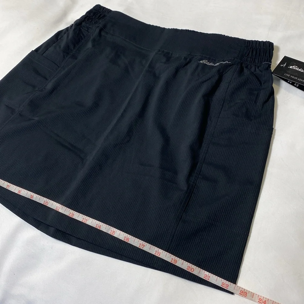 NWT Eddie Bauer Everyday Active Woven Stripe Skirt - Picture 14 of 16